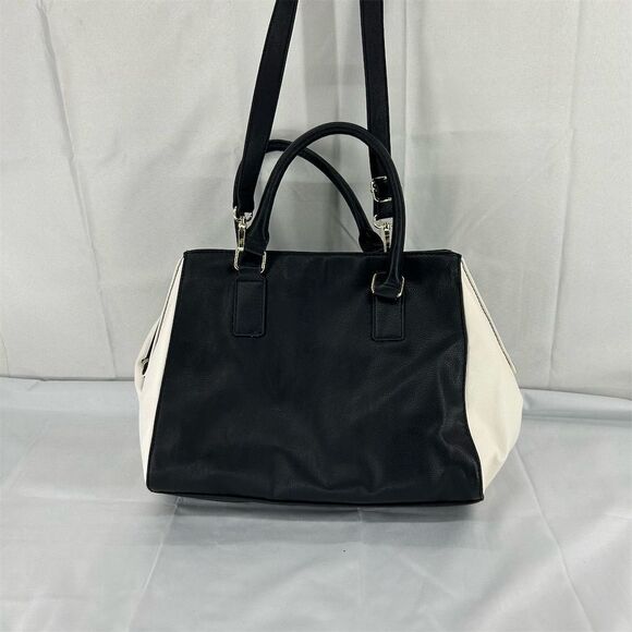 Betsey Johnson Floral Bow Satchel Handbag Black Women's Casual Bag NWOT - Picture 4 of 12